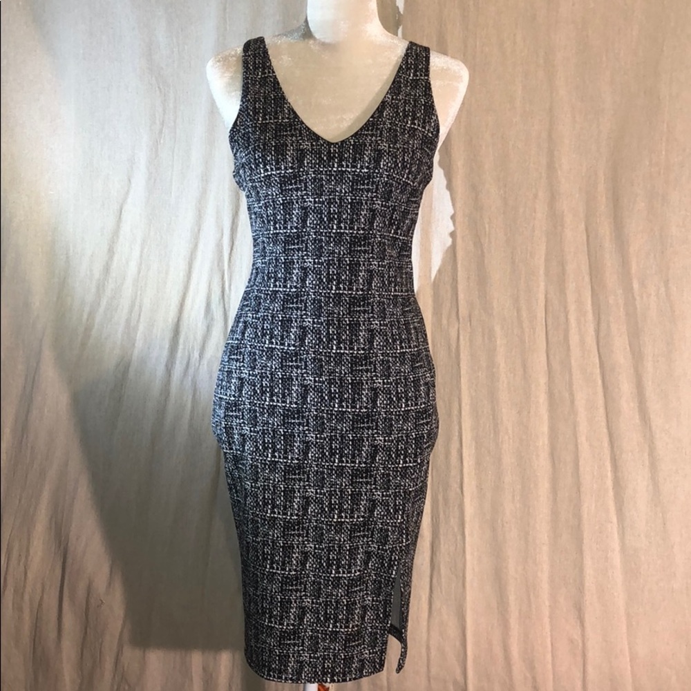 LUSH • print little cocktail dress